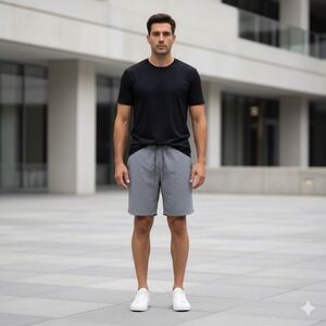 Columbia Sportswear Shorts Mens 20W Grey Outdoor Nylon Blend Activewear Hiking